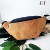 Sac banane en liège noir – Élégant, pratique et éco-responsable