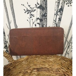 ortefeuille en liège marron – Élégant, pratique et écologique