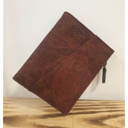 Petit portefeuille en liège marron – Compact, pratique et élégant