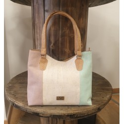 SAC EN LIEGE TRICOLORE ANGELINA