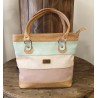 Sac à main en liège pastel – 2 anses & bandoulière réglable