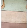 Sac à main en liège pastel – 2 anses & bandoulière réglable