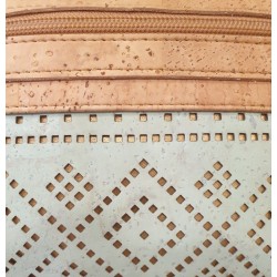Sac Bandoulière bleu pastel - Bandoulière ajustable & Poches Zippées