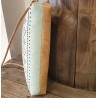 Sac Bandoulière bleu pastel - Bandoulière ajustable & Poches Zippées