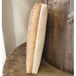 Sac Bandoulière Liège Naturel blanc/doré - Bandoulière Ajustable