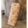 Trousse en Liège Motifs Fleurs - 1 Tirette - 19x7x4 cm