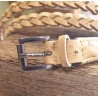 Ceinture tressée en liège – Fine, élégante et écoresponsable