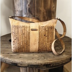 Sac bandoulière en liège - Intemporel - Naturel