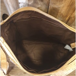 Sac bandoulière en liège - Intemporel - Naturel