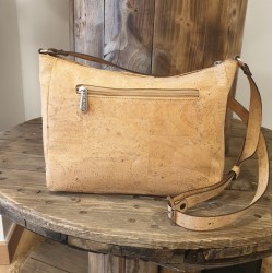 Sac bandoulière en liège - Intemporel - Naturel