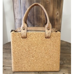 Sac à main rigide en liège – Vegan, naturel & original