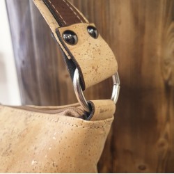 Sac à main en liège naturel – Vegan, rouge ou marron