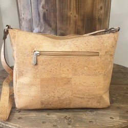 Sac bandoulière liège naturel – Vegan, camel ou marron