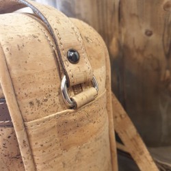 Sac bandoulière en liège floral – Vegan, léger et coloré