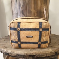 Sac bandoulière en liège floral – Vegan, léger et coloré
