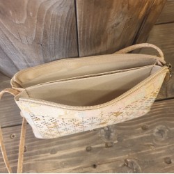Sac bandoulière en liège – Édition limitée, design laser & vegan