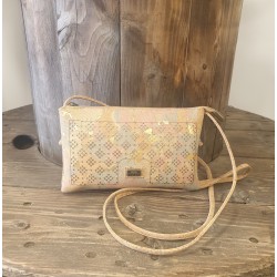 Sac bandoulière en liège – Édition limitée, design laser & vegan