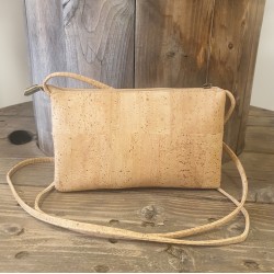 Sac bandoulière en liège – Édition limitée, design laser & vegan