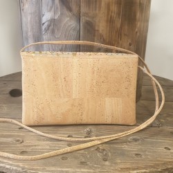 Sac bandoulière en liège – Édition limitée, design laser & vegan