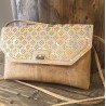 Sac bandoulière en liège – Édition limitée, design laser & vegan