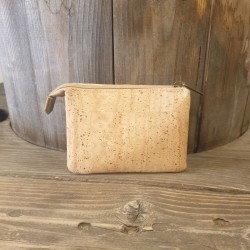 Porte-monnaie en liège – Édition limitée, design laser & vegan