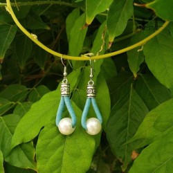 Boucles d'oreilles en liège