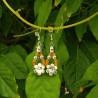 Boucles d'oreilles en liège
