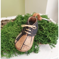 Porte-clés chaussures en liège