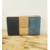 Portefeuille en liège - Naturel et bleu, un style unique