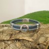 Bracelet en liège avec coeur