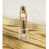 Bracelet en liège et perle en bois brut - Naturel et épuré