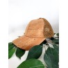 Casquette en liège naturel aérée