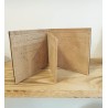 Porte-cartes en liège marron - Élégant, pratique et écologique