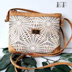 Sac bandoulière en liège - Découpe laser, élégant et pratique