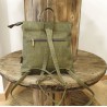Sac à dos en liège vert – Élégant, pratique et naturel