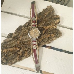 Montre en liège - Cadran intérieur liège - Plusieurs coloris - EssenTerra