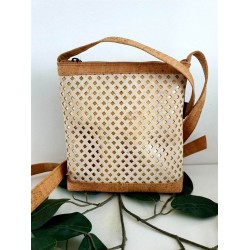 Sac bandoulière en liège - Élégance et artisanat éco-responsable