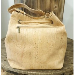 Sac Bourse en Liège Naturel – Élégance Florale & Éco-Responsable