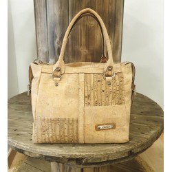 Sac à main en liège - Intemporel - Naturel & marron