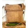 Sac bandoulière en liège naturel et marron – Élégant & pratique