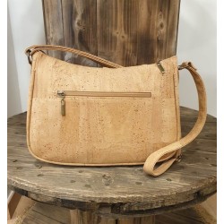 Sac bandoulière en liège coloré