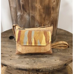 Petit sac bandoulière en liège - Couleurs éclatantes & éco-responsables